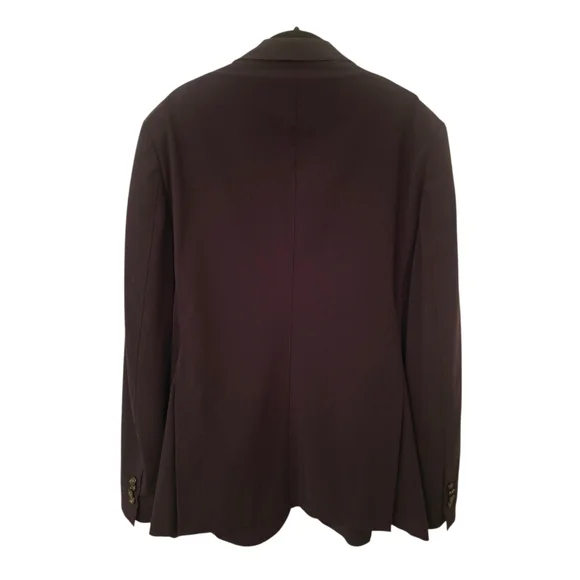 Pelago/Pellagio Traveller Navy/Dark Blue Nylon/Spandex Sports Coat Size: 42R